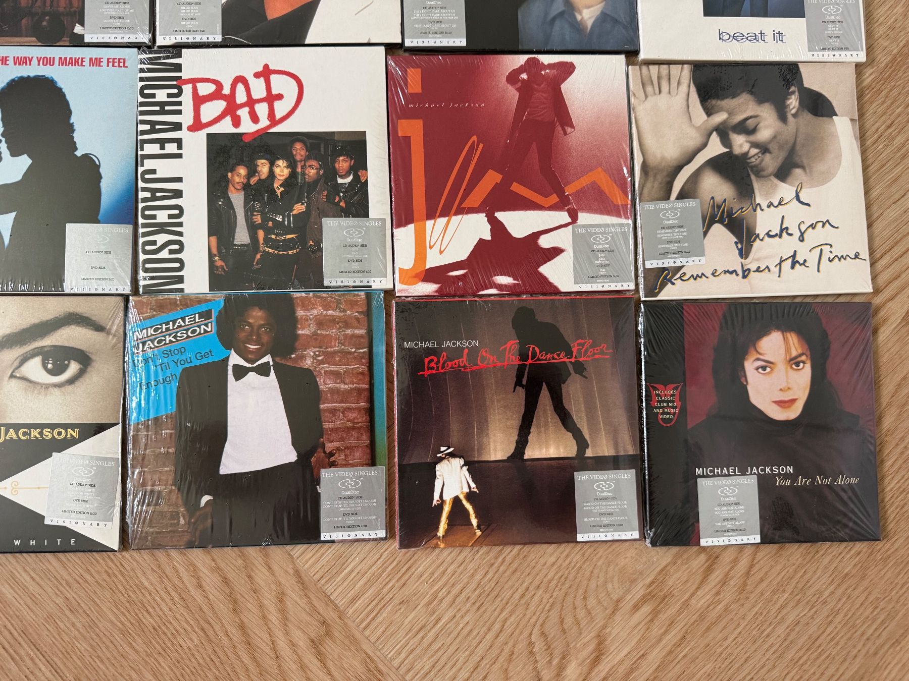 CD: Michael Jackson-Visionary Limitierte Box Nr. 060301 – Nuovo e nell'imballaggio originale da Walperswil venduto da So1me25 8