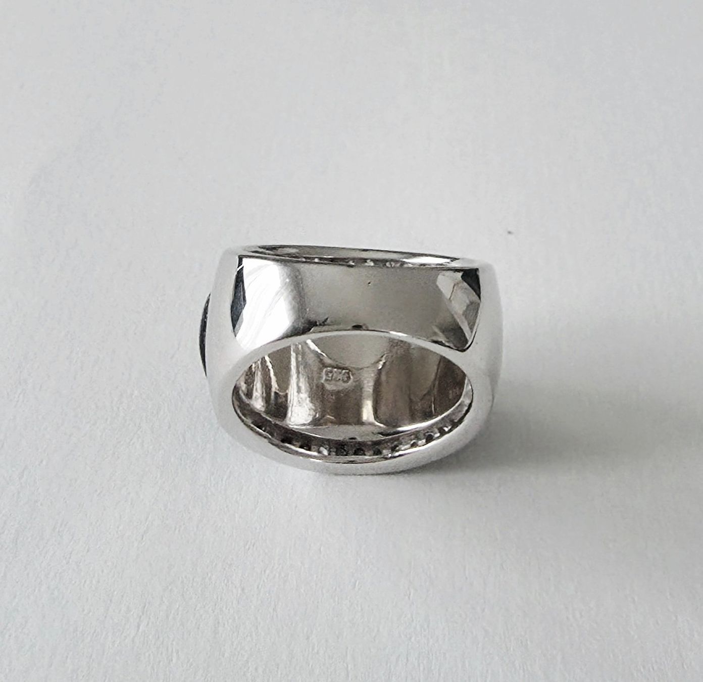 Anelli: Eleganter Silberring 925 mit Blaufluss Edelstein - NEU – Nuovo e nell'imballaggio originale da Uetikon am See venduto da Coralreef 3