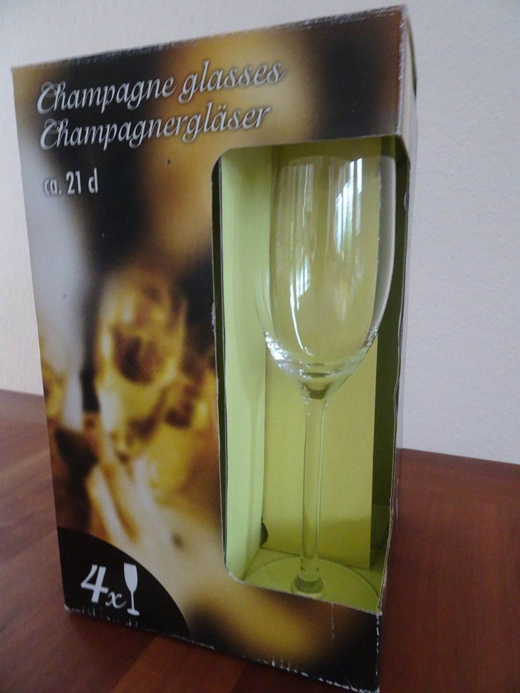 Bicchieri: 4 elegante Champagnergläser – Usato da männedorf venduto da purzelchen 1