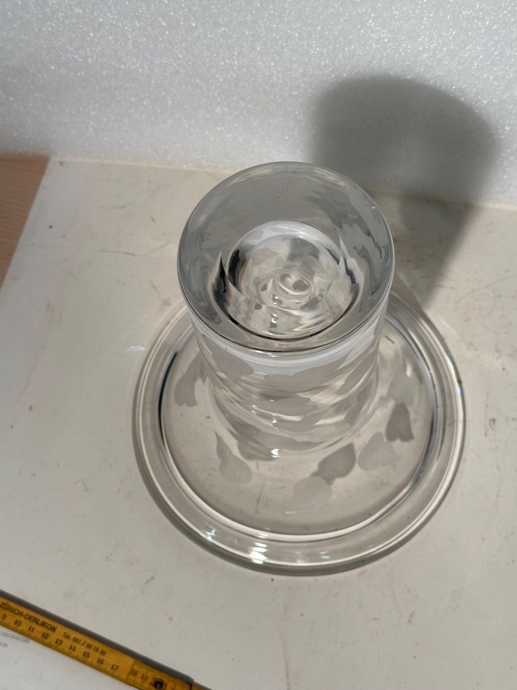 Vasi & Recipienti: Vase Léopard transparent en verre et cristal – Usato da Lausanne venduto da artnouveau04 2