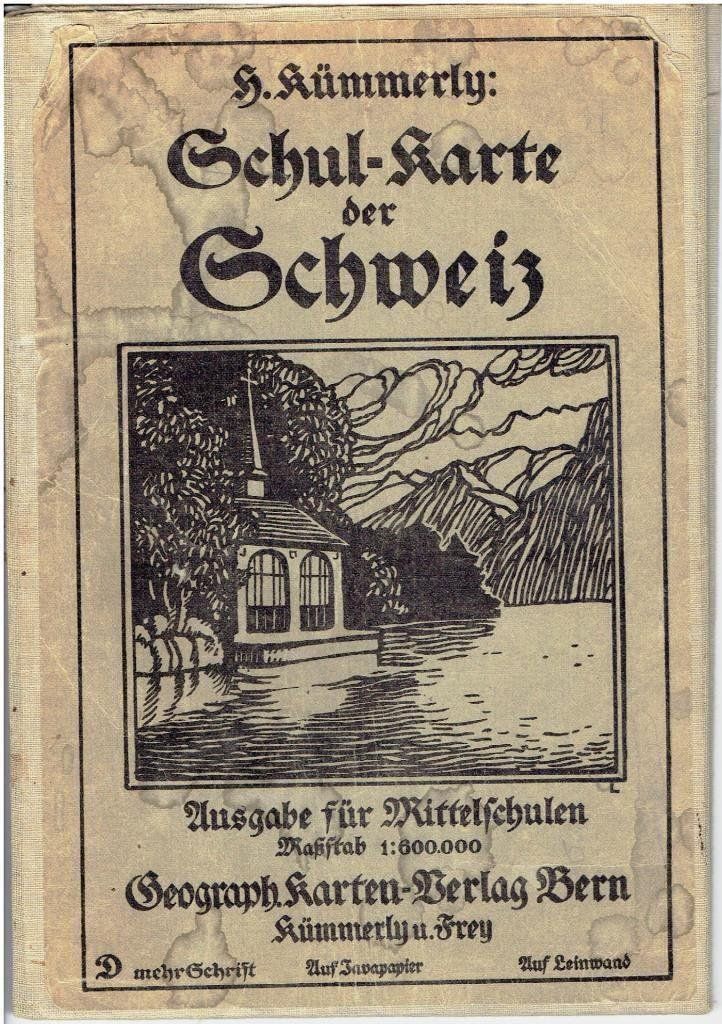 Cartes géographiques & atlas: Schulkarte der Schweiz – D'occasion à Flims - Dorf par Stagediver
