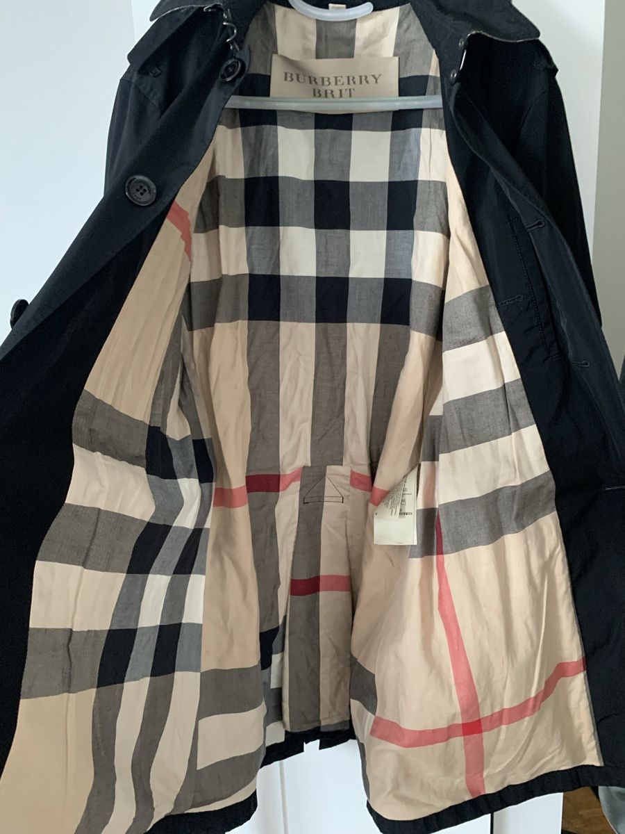 Burberry Cappotti: Burberry herren mantel schwarz – Usato da Zürich venduto da Nikuska32 4