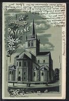 Mondschein-Lithographie Payerne, Darstel
