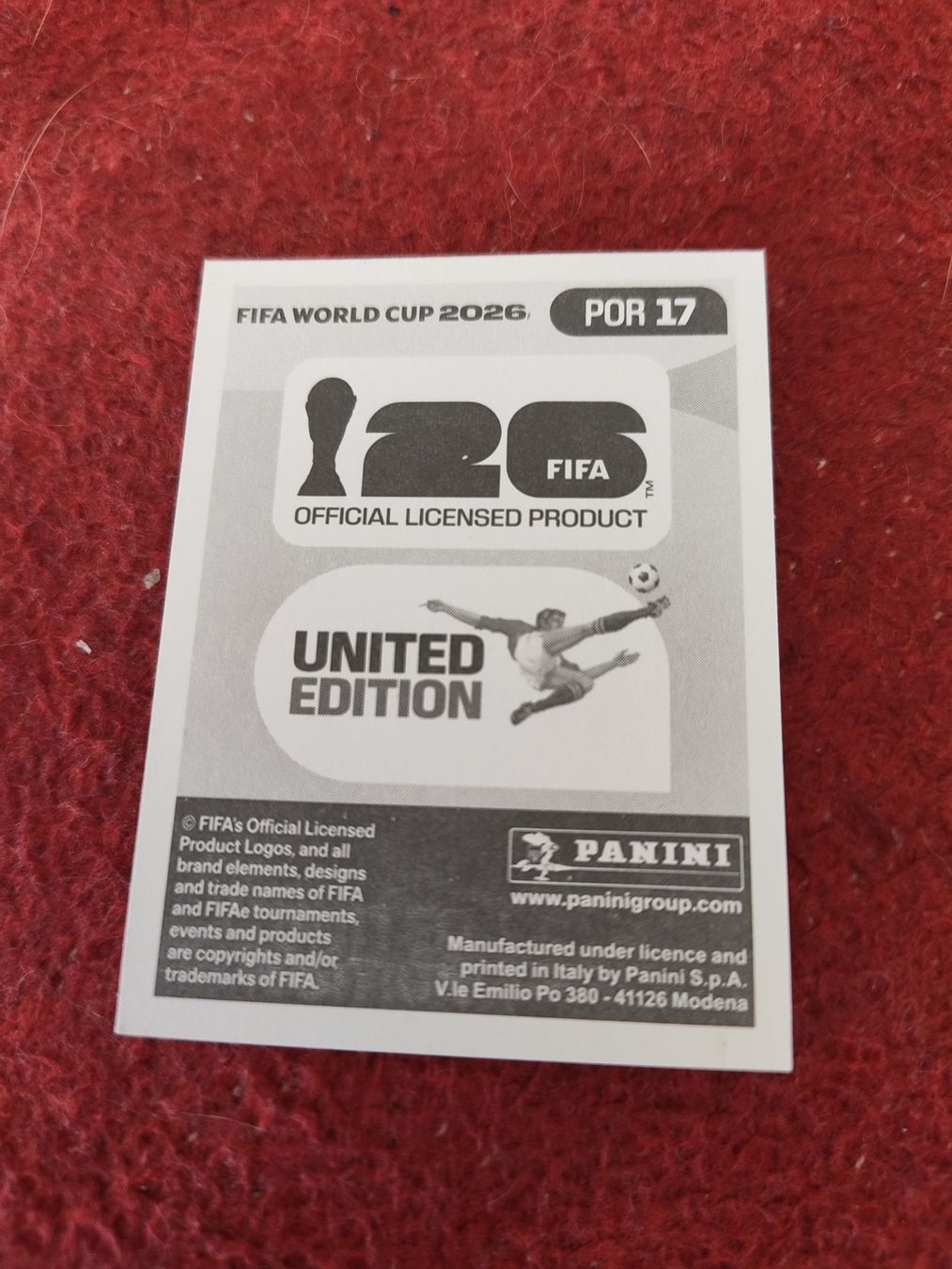 Panini Carte collezionabili: Panini Bild Por 17 – Nuovo (secondo la descrizione) da Lieli venduto da Maholo 1
