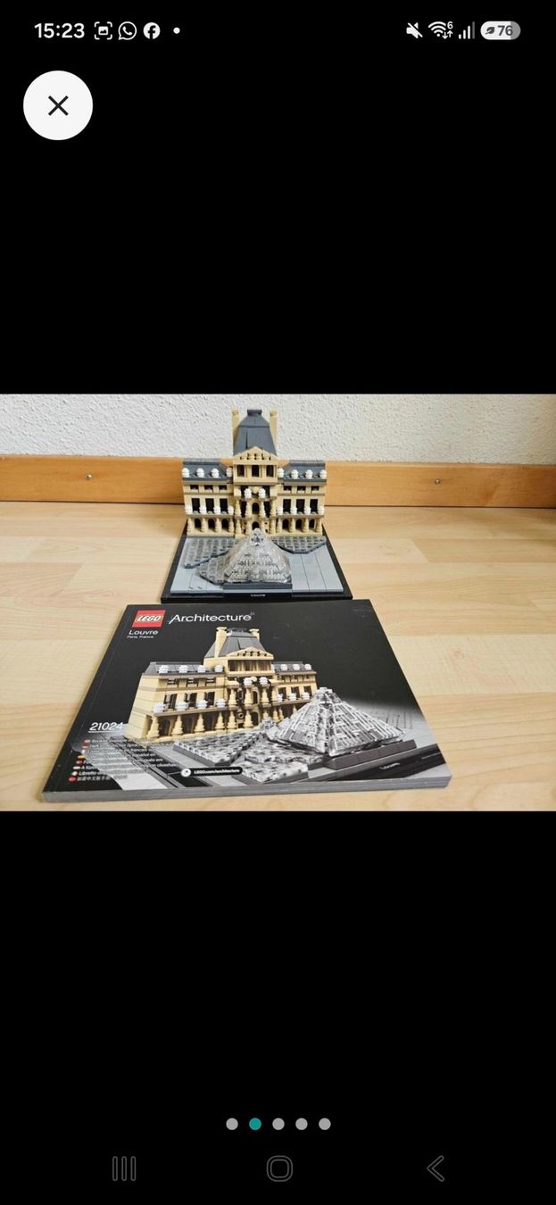 Lego Kit di costruzioni: LEGO Architecture Louvre 21024 – Difettoso da Niederbipp venduto da Madonna 1