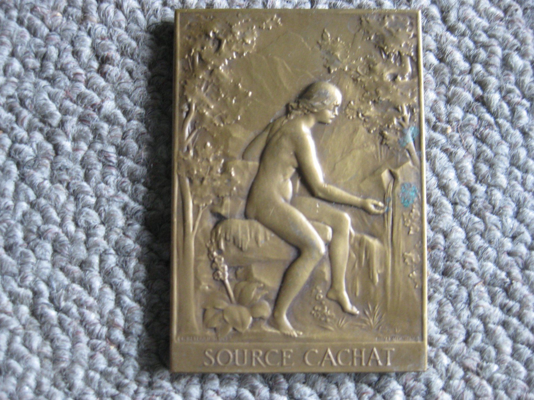 Medaglie: Medaille Bronze, Evian 1926 – Usato da heimberg venduto da wunderplunder01