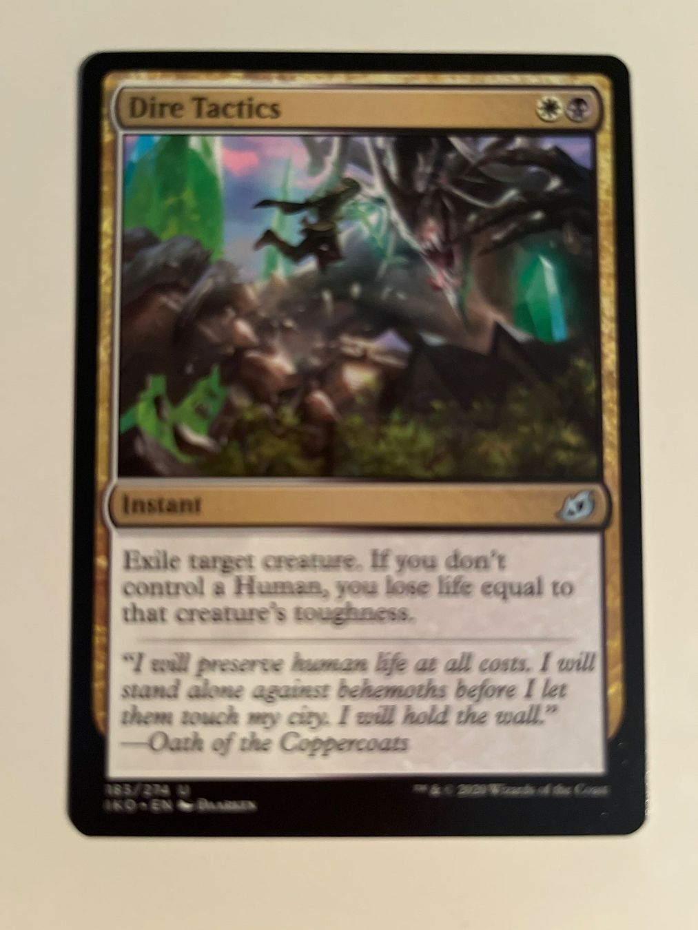 Magic The Gathering Carte collezionabili: 1 x Dire Tactics - Magic: The Gathering - MtG – Usato da Kriens venduto da Shadi1980