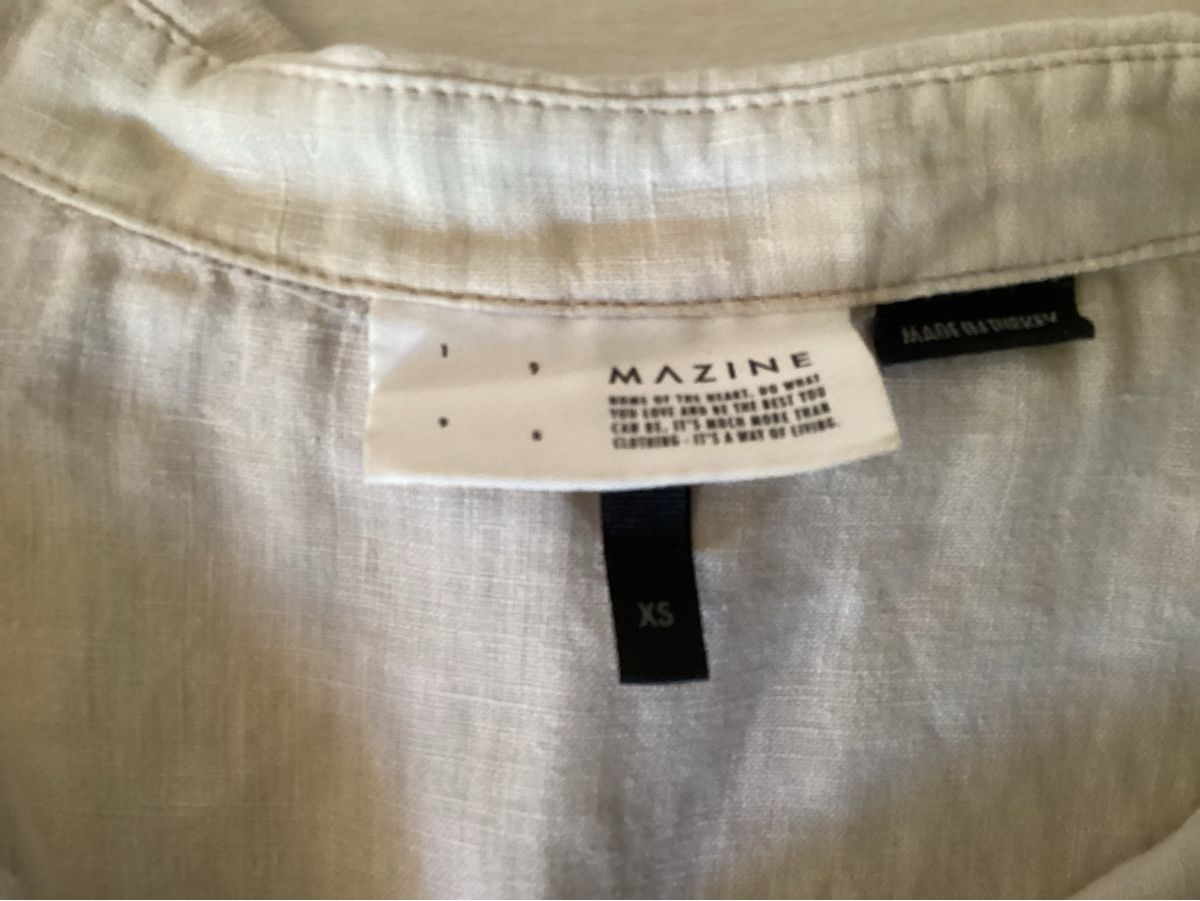 Top: Mazine Damen Top Leinen Grösse XS  – Usato da Steckborn venduto da smilla70 2