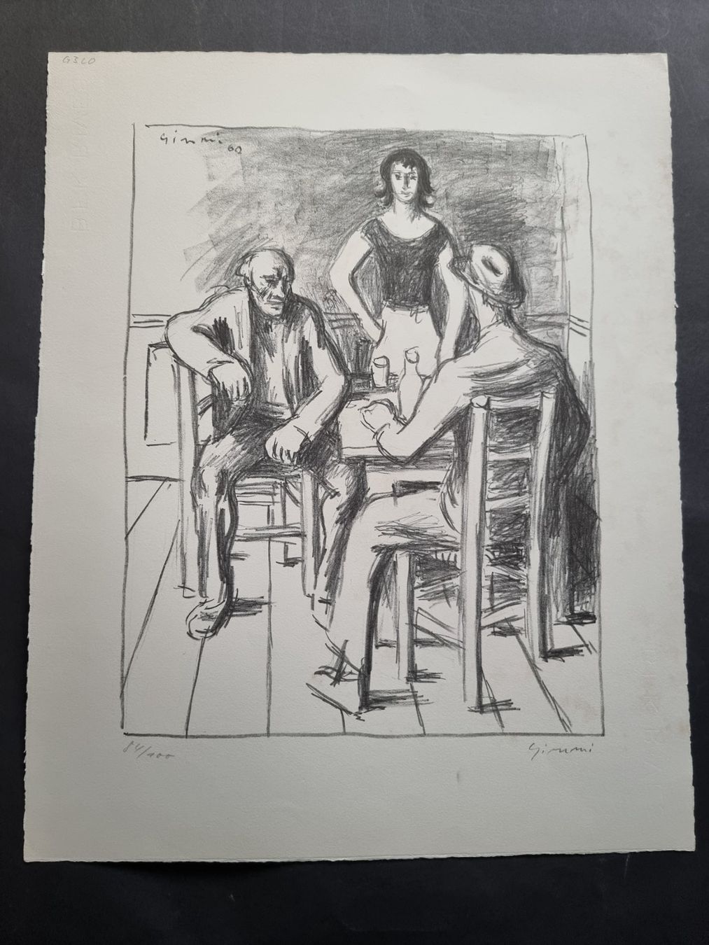 Grafica & Litografie: WILHELM GIMMI LITHOGRAPHIE SIGNIERT NUMMERIERT – Usato da Gersau venduto da kunst-online 2