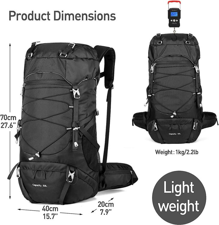 Rucksack 50 Liter blau | Kaufen auf Ricardo