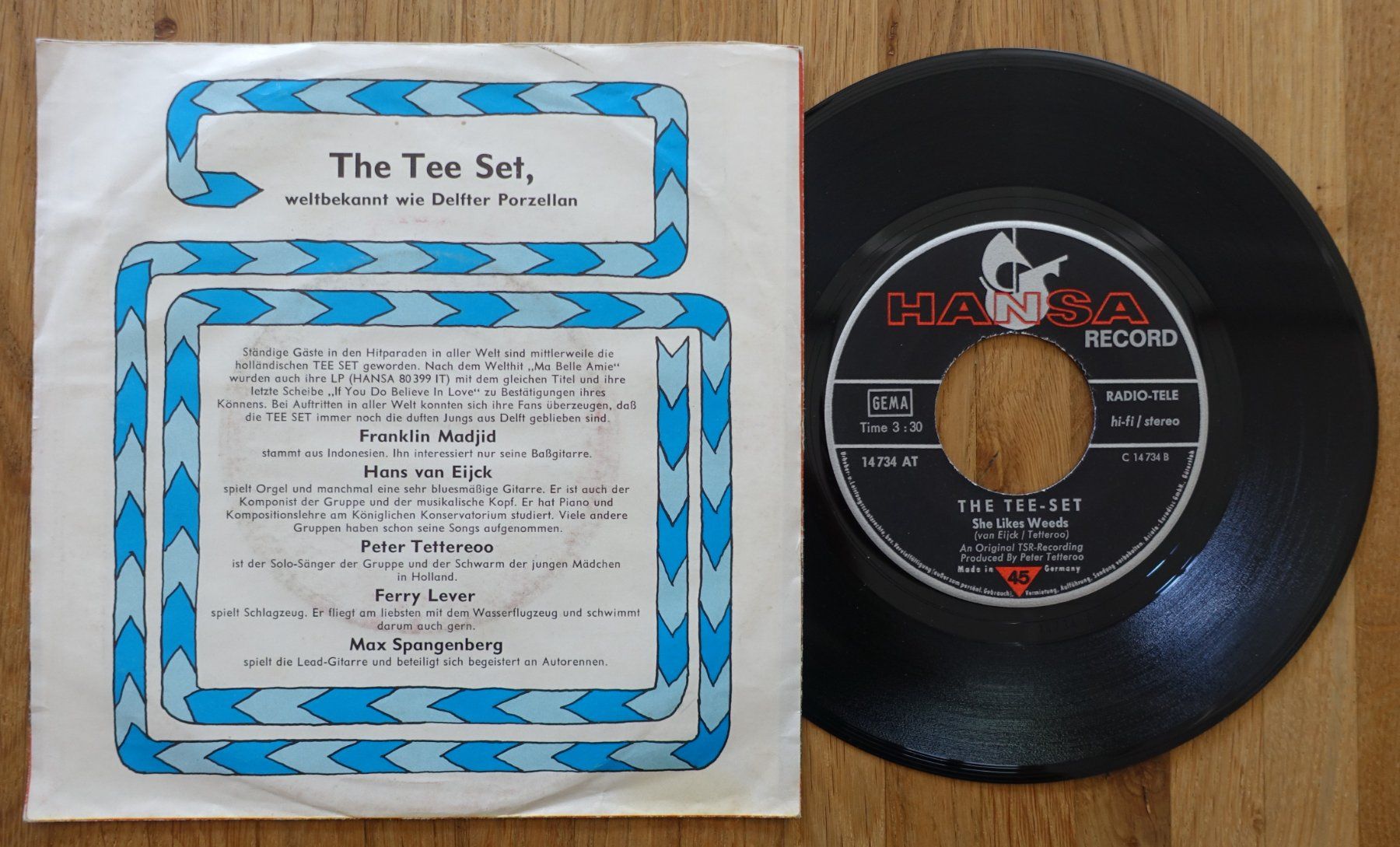 Dischi in vinile: Tee-Set – Mr. Music Man – Usato da Sessa venduto da discoverymedia 1