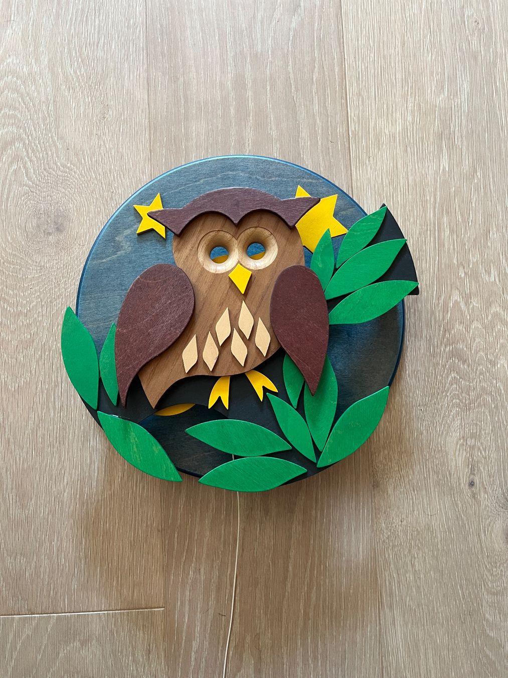 Toutes les décorations: Wunderschöne handgefertigte Spieluhr mit Eule | Uhu – D'occasion à Humlikon par snowpeak101 2