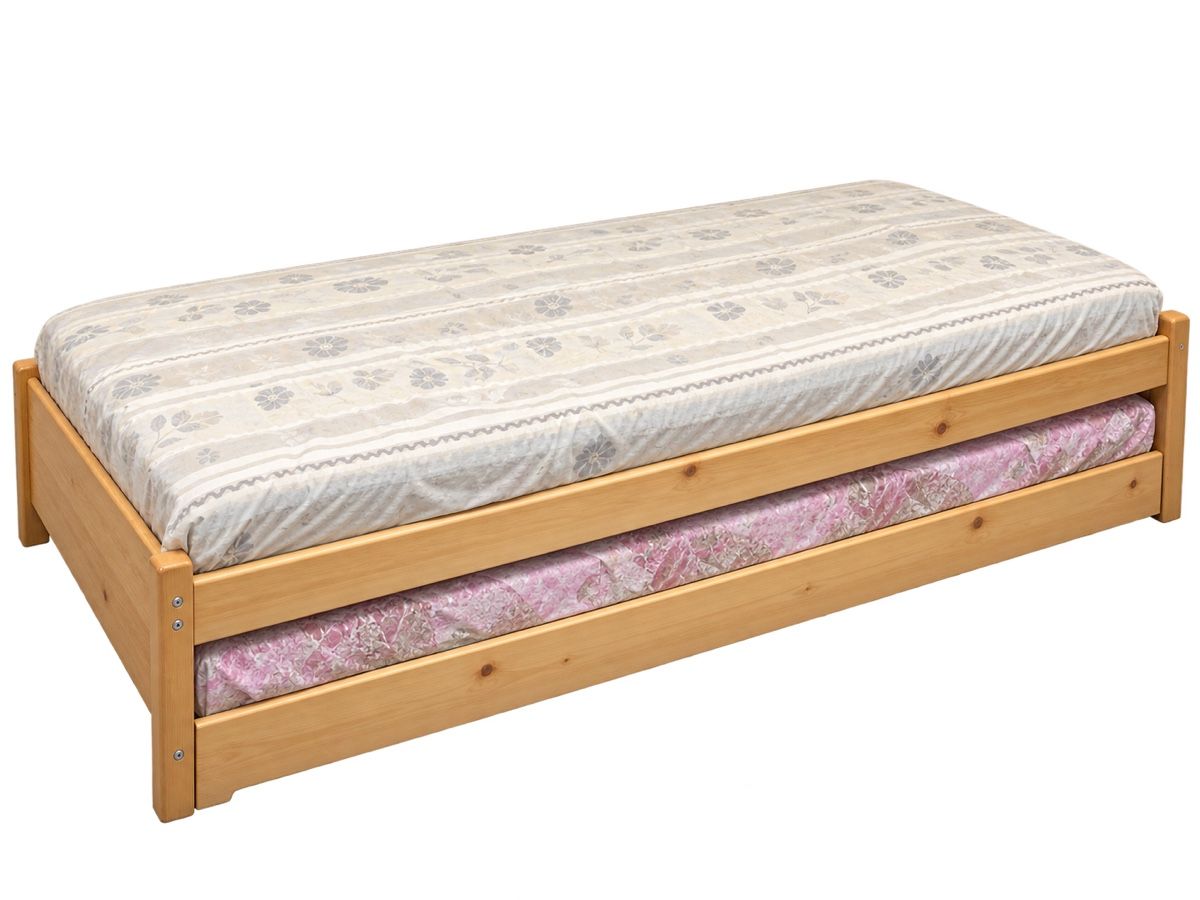 Betten: IKEA Einzelbett mit Ausziehbett – Gebraucht aus Zürich von agg_wzh2