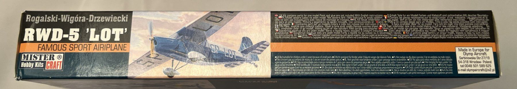 Kit di modellismo & Modellini statici: RWD-5 – Nuovo e nell'imballaggio originale da Muttenz venduto da flyte 3