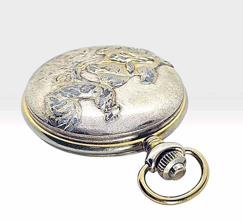 Uhren: Taschenuhr Savonette "JACQUES DU MANOIR" – Gebraucht aus Zug von urzeit 3