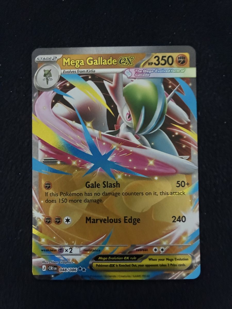 Pokémon Cartes à collectionner: POKEMON CARDS MEGA GALLADE EX # 48 – Neuf (Voir description) à Taverne par YOHISTORE