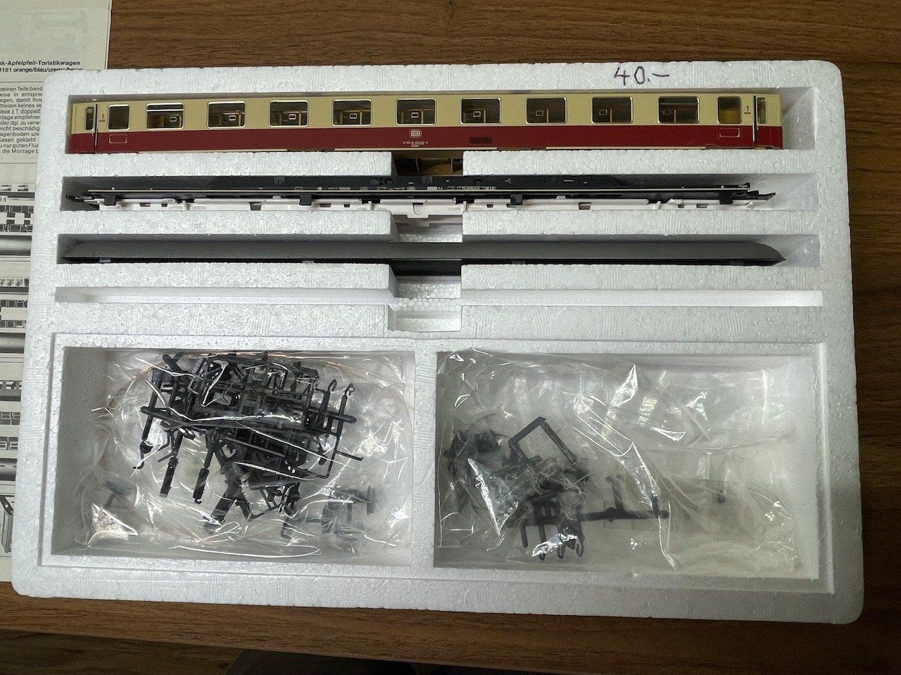 Modellini di ferrovie: ADE Bausatz TEE Abteilwagen der DB in DC – Usato da Villmergen venduto da Mfritz 1