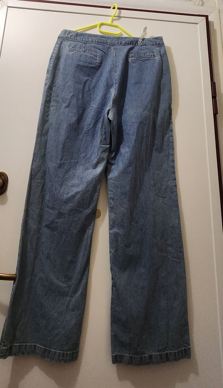 Sezane Jeans: Jean SEZANE large taille 46 bleu clair  – D'occasion à Niedergösgen par Eva2410 2