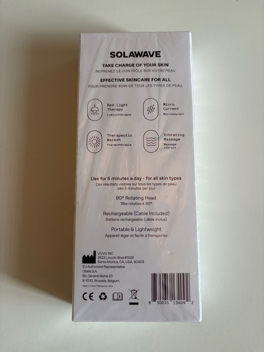 Gesichtspflege: Red Light Skincare Wand - Solawave – Neu (gemäss Beschreibung) aus Langnau am Albis von Meldoik 1