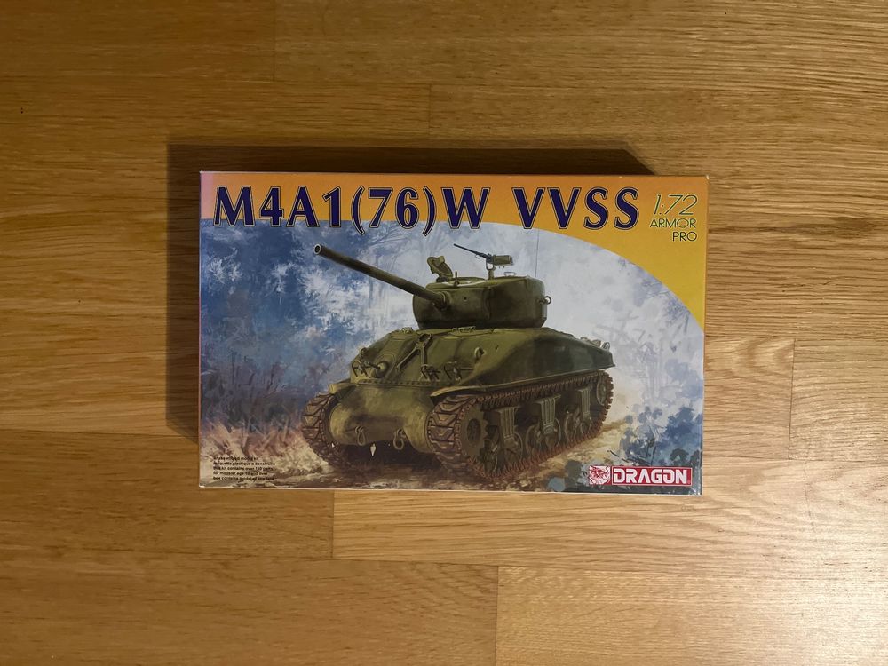 1/72 Dragon M4A1 (76)W VVSS Kaufen auf Ricardo