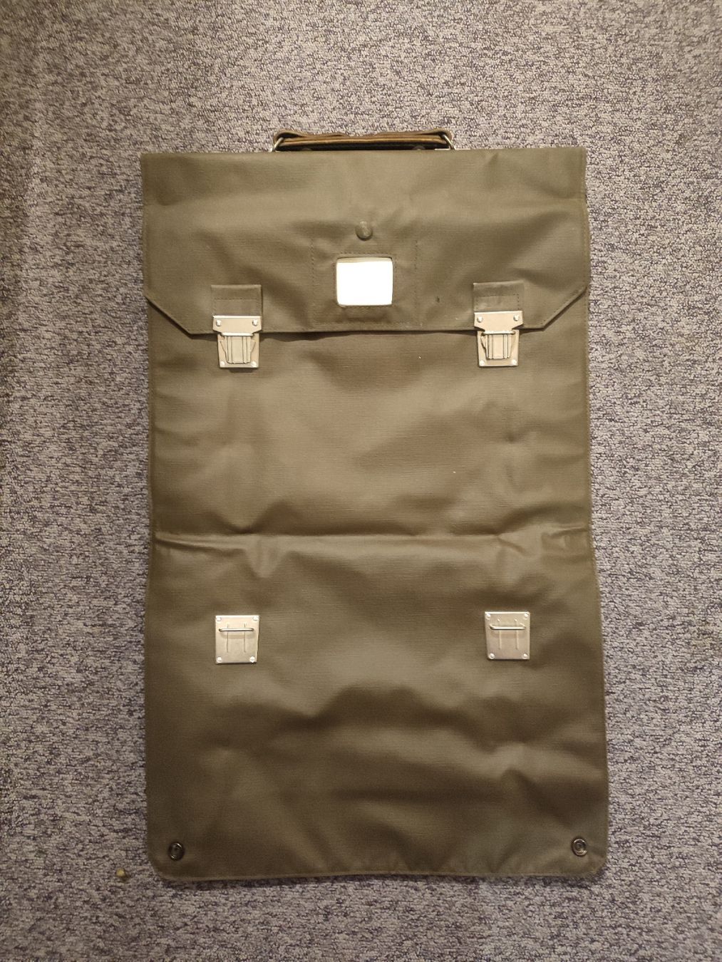 Schweizer Armee Taschen: Original Schweizer Armee Dokumentenmappe/Kartenmappe (Olive) – Gebraucht aus Maur von Oechslma 2