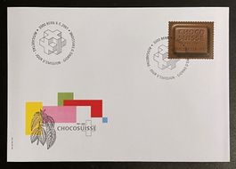 FDC CHOCO SUISSE 2001 ET ⦿