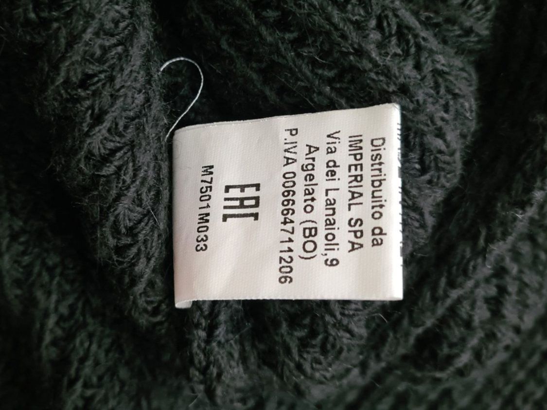 Maglioni & Felpe: Schwarze oversized Strickpullover IMPERIAL Grösse S – Usato da Jona venduto da hen_7fyc 6