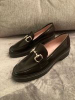 Mokkason, Grosse 39, Lackleder, Black, NEU, made in Spain