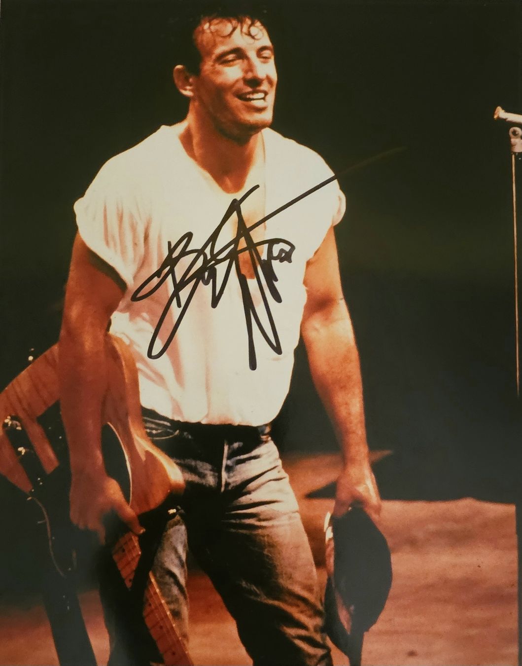 Autografi: Bruce Springsteen signed autograph + COA – Usato da Payerne venduto da UpPower