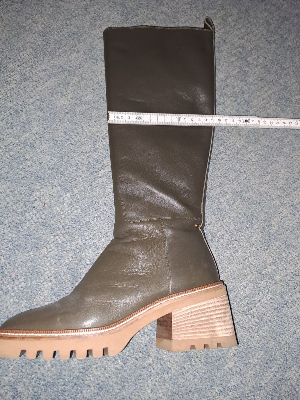 Scarpe da donna: Hochwertiger Lederstiefel, Gr. 38, NP 420.-- – Usato da Frauenfeld venduto da Andadaa 6