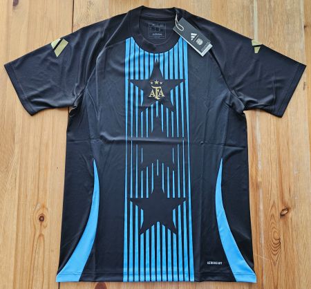 Argentinien Einlaufshirt adidas NEU Grösse M Trikot Fussball