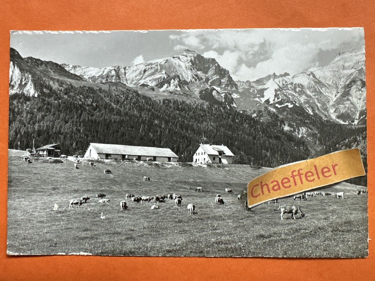 Cartoline postali: 1960 Kunkelspass – Usato da Zürich venduto da Chaeffeler