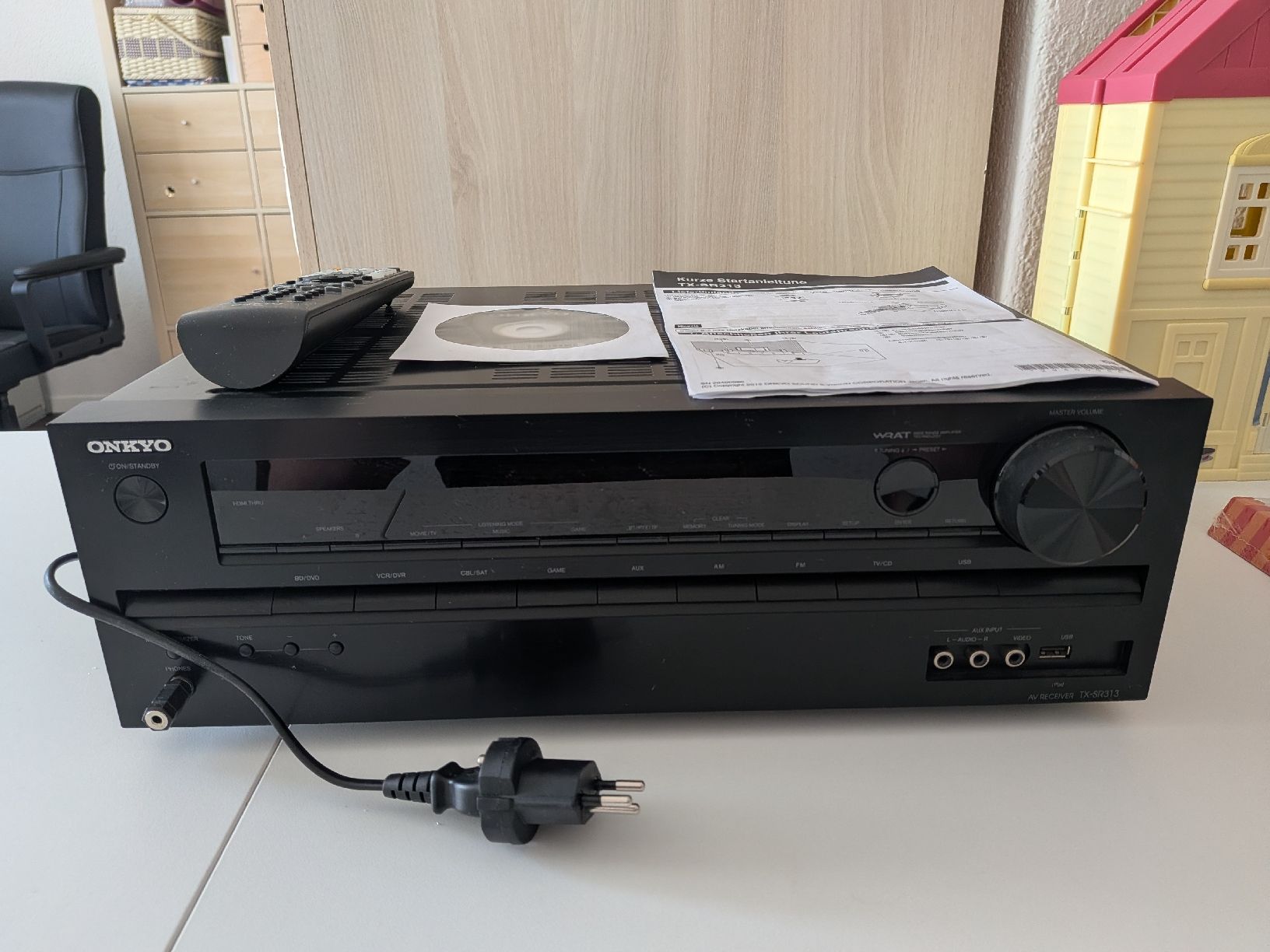 Onkyo Ricevitori: Receiver Onkyo TX-SR313 NEU – Nuovo (secondo la descrizione) da Rothenburg venduto da hackejoni