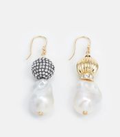 Tory Burch KIRA MISMATCHED DROP EARRING - Ohrringe