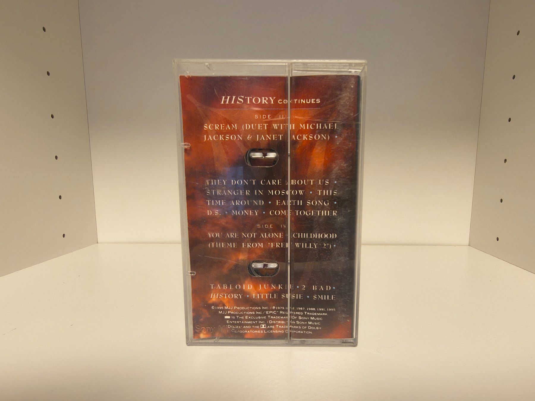 Musicassette: Michael Jackson HIStory Past Present And Future Book I – Usato da Schaffhausen venduto da thugNme 1