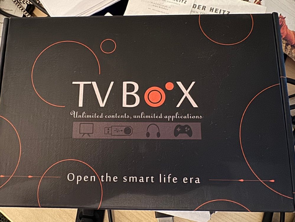 TT-TV-Box Android AX9 Android 7.1 4K (Neu und originalverpackt) in ...
