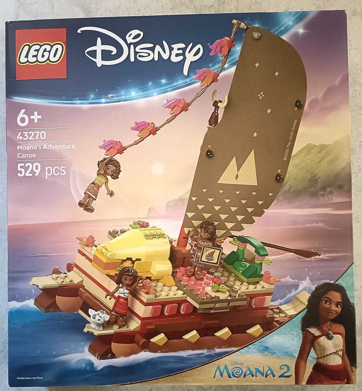 Lego Kit di costruzioni: Lego  43270 Vaianas Abenteuerfloß – Nuovo e nell'imballaggio originale da Werthenstein venduto da Luzernerdeal