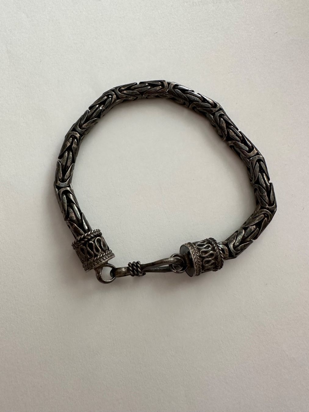 Bracciali & Braccialetti: Massives Silberarmband – Nuovo (secondo la descrizione) da Luzern venduto da Topseller1000