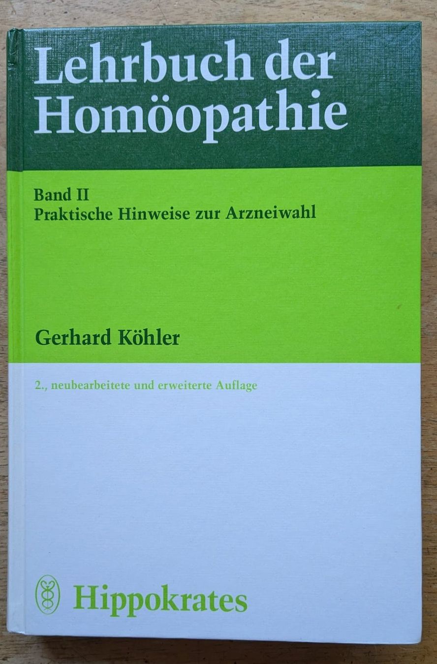 Libri: Homöopathie Köhler Band 2 – Usato da Jegenstorf venduto da Chris3008