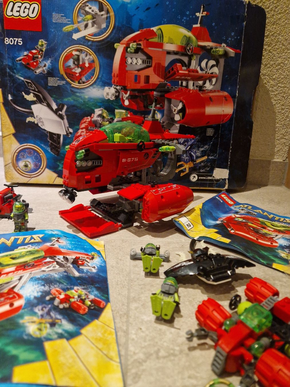 Lego Kit di costruzioni: Lego Atlantis 8075 Neptune Carrier – Usato da Henau venduto da ale_bc8n