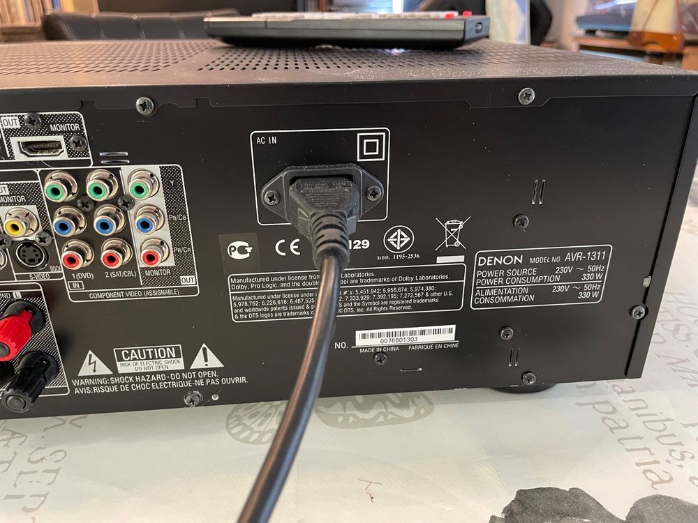 ALLIMITY RC-1149 RC1149 Telecomando Sostituisci per Denon AV Surround Receiver AVR-391 AVR-1311 AVR391 AVR1311