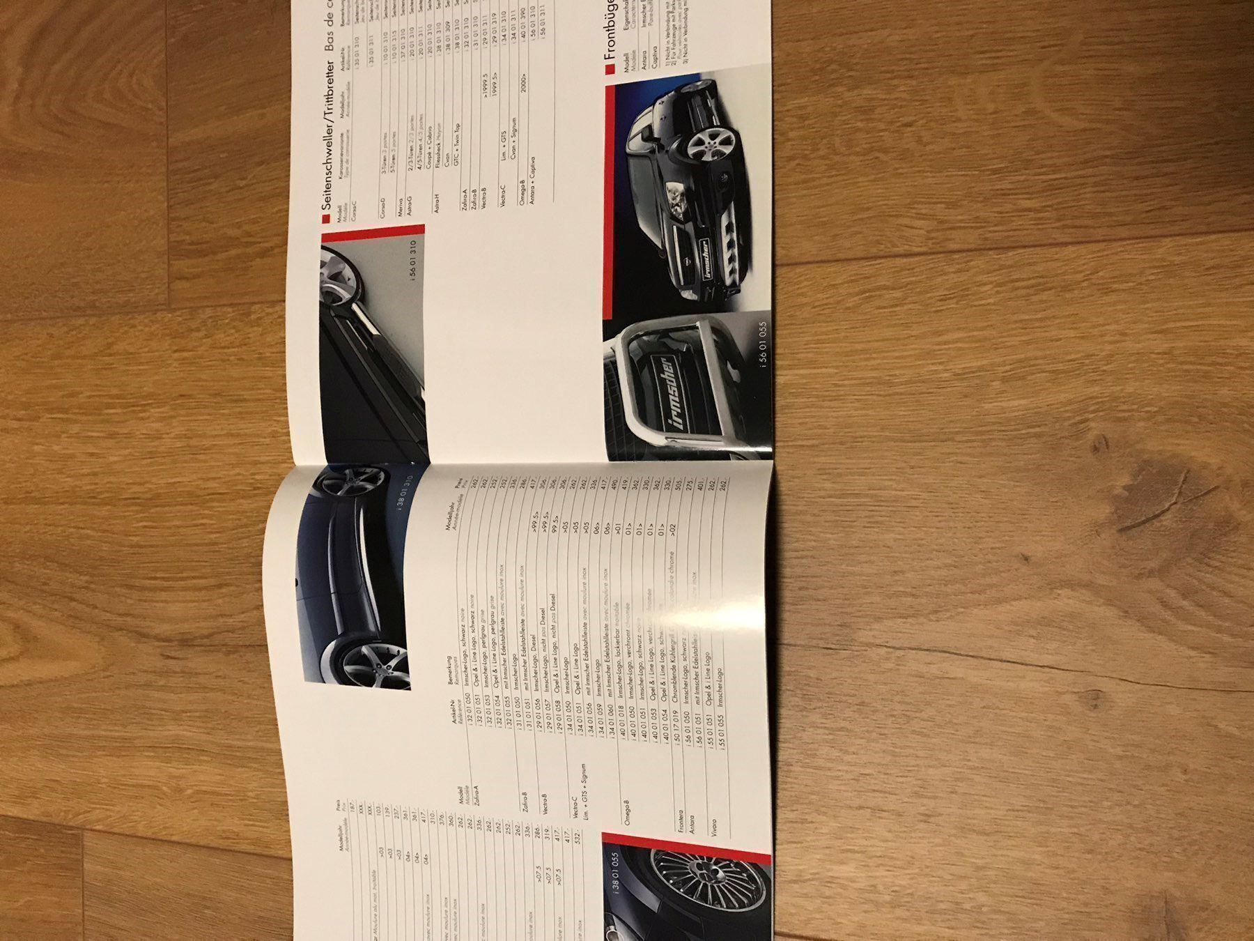 Opel Documenti: Irmscher Opel 2008 Prospekt – Nuovo (secondo la descrizione) da Freienstein venduto da Golfbueb 3