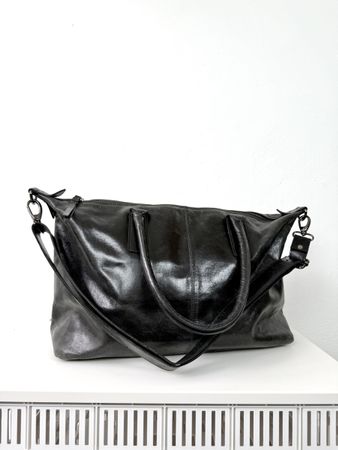 schwarze Ledertasche Kitchener Items