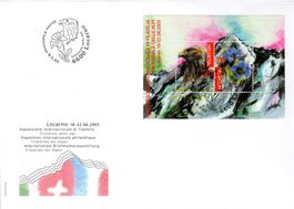 ESPOSIZIONE INTERNATIONALE DI FILATELIA A LOCARNO 2003-BR101