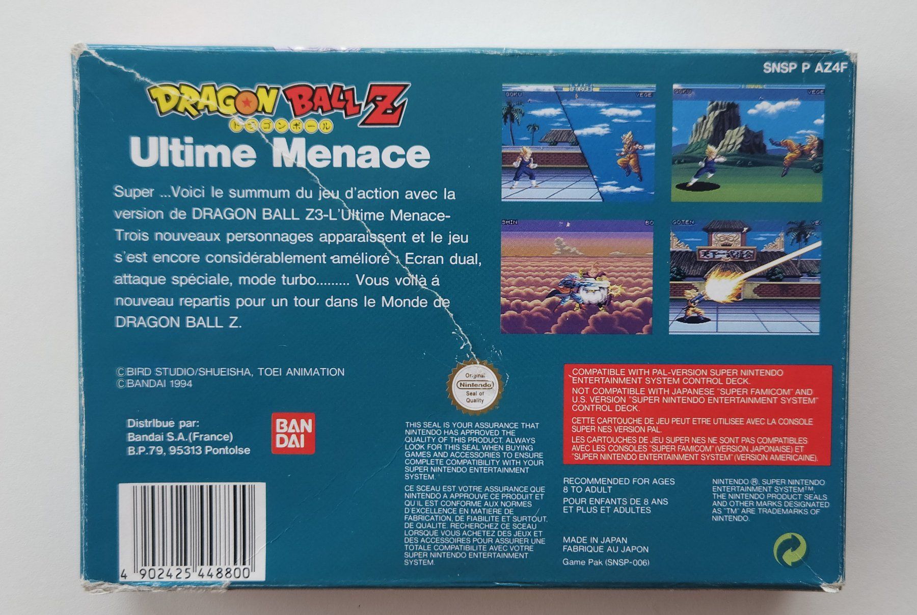 Nintendo Giochi: Dragon Ball : Ultime Menace - Snes – Usato da Autigny venduto da zel_gvl5 4