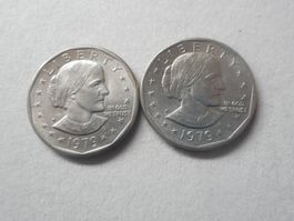2 x 1 Dollar 1979  USA