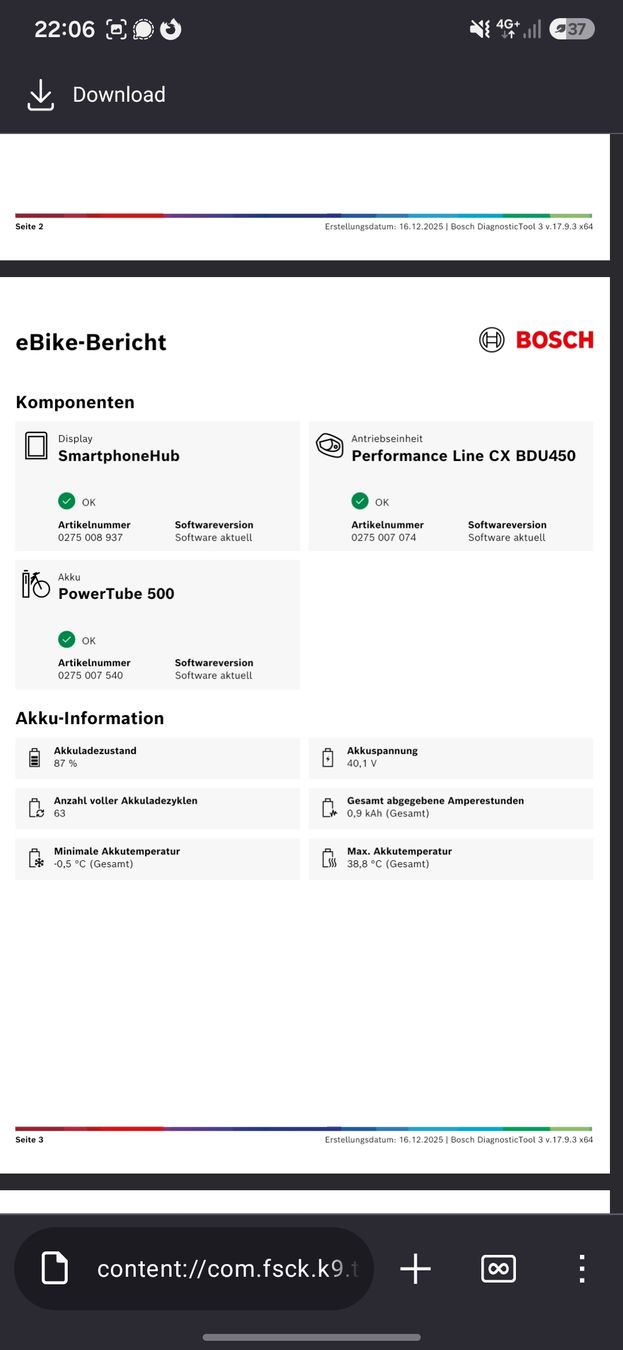 Bosch Akkus: Bosch Powertube 500 vertical mit Testbericht  – Gebraucht aus St-Sulpice VD von marc0815 1