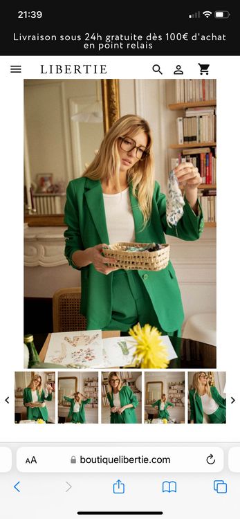 Giacche: Veste de blazer verte T S – Nuovo (secondo la descrizione) da Constantine venduto da boukledor