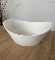 Saladier blanc design 31cm bon état IKEA