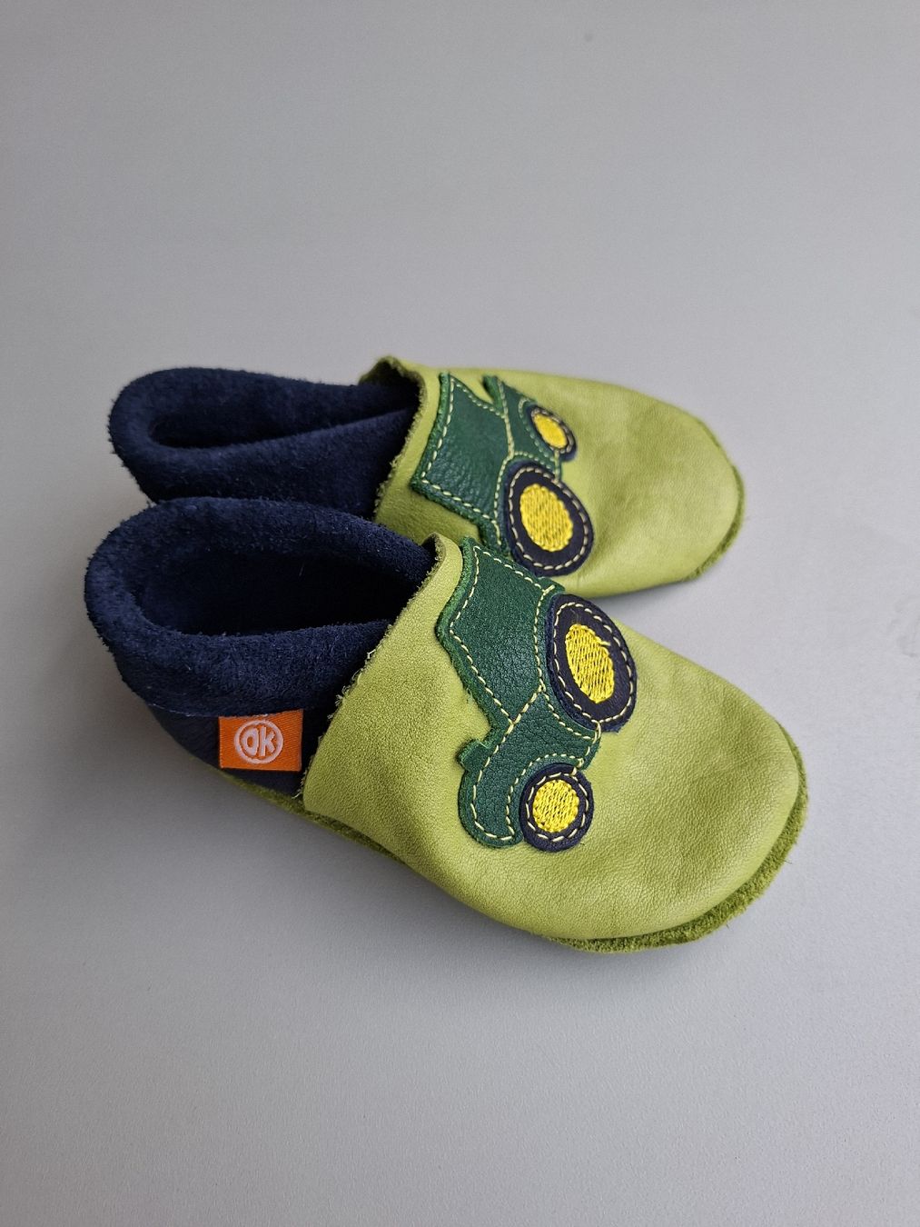 Chaussures garçon: Orangenkinder Lederfinken – D'occasion à Horw par mlaVitam
